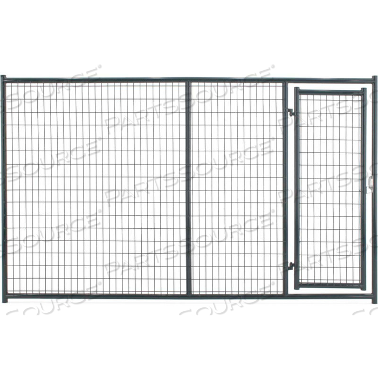 ELITE HEAVY-DUTY DOG KENNEL FRONT PANEL WITH 1 DOOR, 6'H X 10'L by Tarter Farm & Ranch
