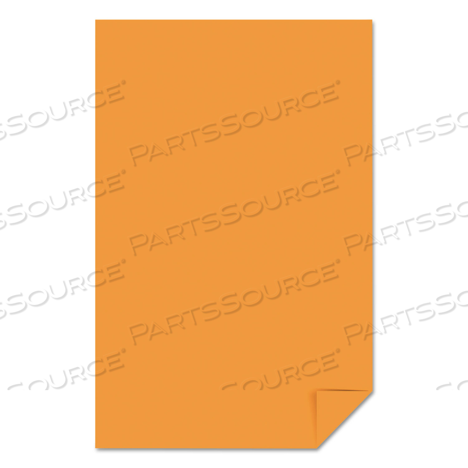 COLOR PAPER, 24 LB BOND WEIGHT, 11 X 17, COSMIC ORANGE by Astrobrights COLOR PAPER, 24 LB BOND WEIGHT, 11 X 17, COSMIC ORANGE by Astrobrights