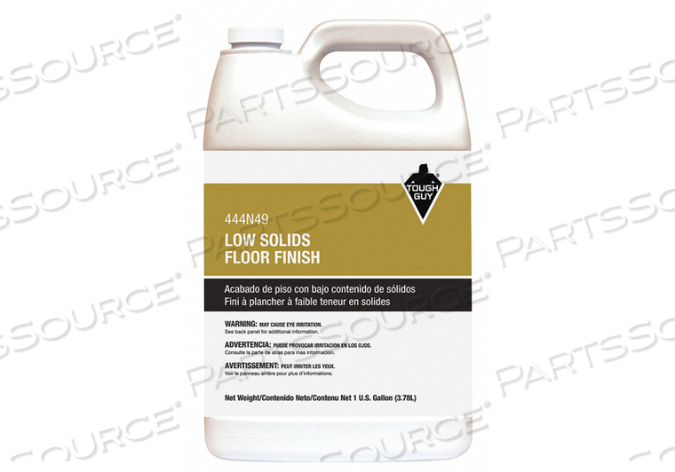 FLOOR FINISH SIZE 1 GAL. READY TO USE by Tough Guy FLOOR FINISH SIZE 1 GAL. READY TO USE by Tough Guy