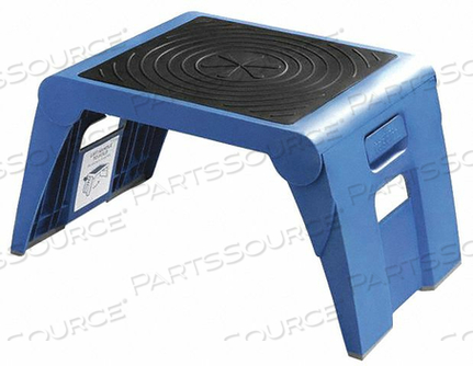 FOLDING STEP BLUE 300 LB LD CAP. PLASTIC by Cramer FOLDING STEP BLUE 300 LB LD CAP. PLASTIC by Cramer