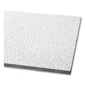 FINE FISSURED CEILING TILES, NON-DIRECTIONAL, SQUARE LAY-IN (0.94"), 24" X 24" X 0.63", WHITE, 16/CARTON by Armstrong