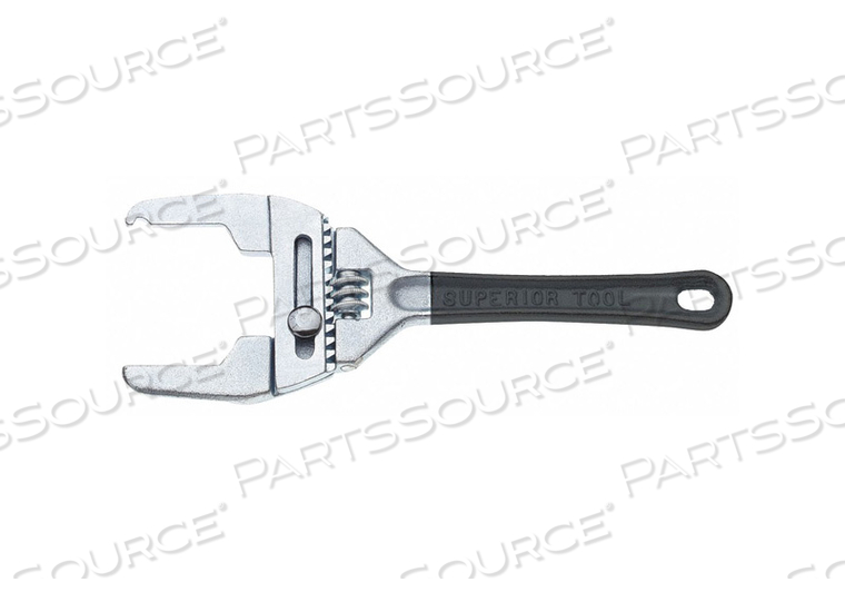 ADJUSTABLE WRENCH 1 TO 3 IN ZINC by Superior Tool ADJUSTABLE WRENCH 1 TO 3 IN ZINC by Superior Tool