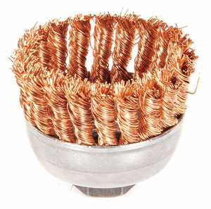 SINGLE ROW KNOT WIRE CUP BRUSH 2-3/4 IN. by Weiler