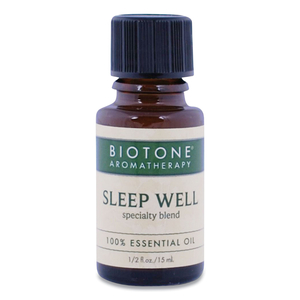 SLEEP WELL ESSENTIAL OIL,  0.5 OZ BOTTLE, WOODSY SCENT by Biotone