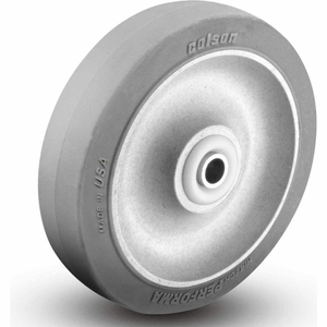 2 SERIES WHEEL - 4 X 1-1/4 PERFORMA RUBBER 3/8 DELRIN BUSHING - GRAY by Colson