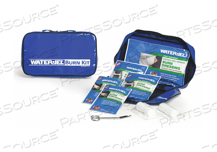 BURN CARE KIT VINYL CASE BLUE 9 H by Water-Jel Technologies BURN CARE KIT VINYL CASE BLUE 9 H by Water-Jel Technologies