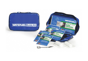 BURN CARE KIT VINYL CASE BLUE 9 H by Water-Jel Technologies