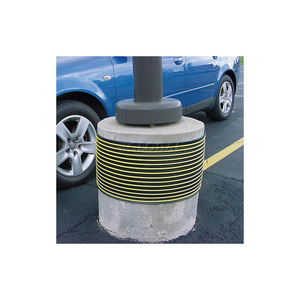 25' ROLL BUMPER WRAP BLACK/YELLOW by Innoplast, Inc