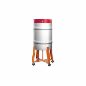#71 HIGH DRUM DOLLY WITH STEEL CASTERS - 30"W GRAY by Pucel Enterprises #71 HIGH DRUM DOLLY WITH STEEL CASTERS - 30"W GRAY by Pucel Enterprises