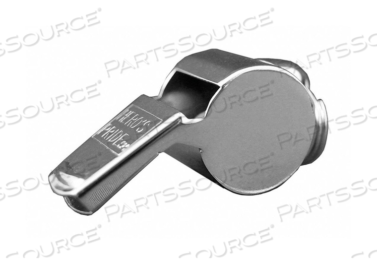 WHISTLE METAL NICKEL by Heros Pride