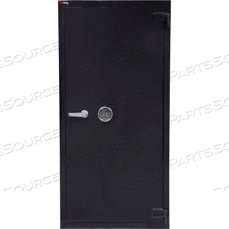 BURGLAR SAFE 29"W X 25"D X 60"H ELECTRONIC LOCK 21.41 CU. FT. BLACK by Fire King