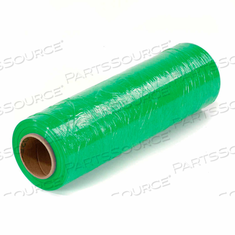 LIGHT GREEN STRETCH WRAP 18" X 1500' X 80 GAUGE 