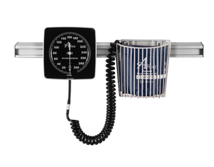 AMICO ANEROID MANOMETER WITH CUFF BASKET, AMICO HORIZONTAL RAIL by Amico Accessories