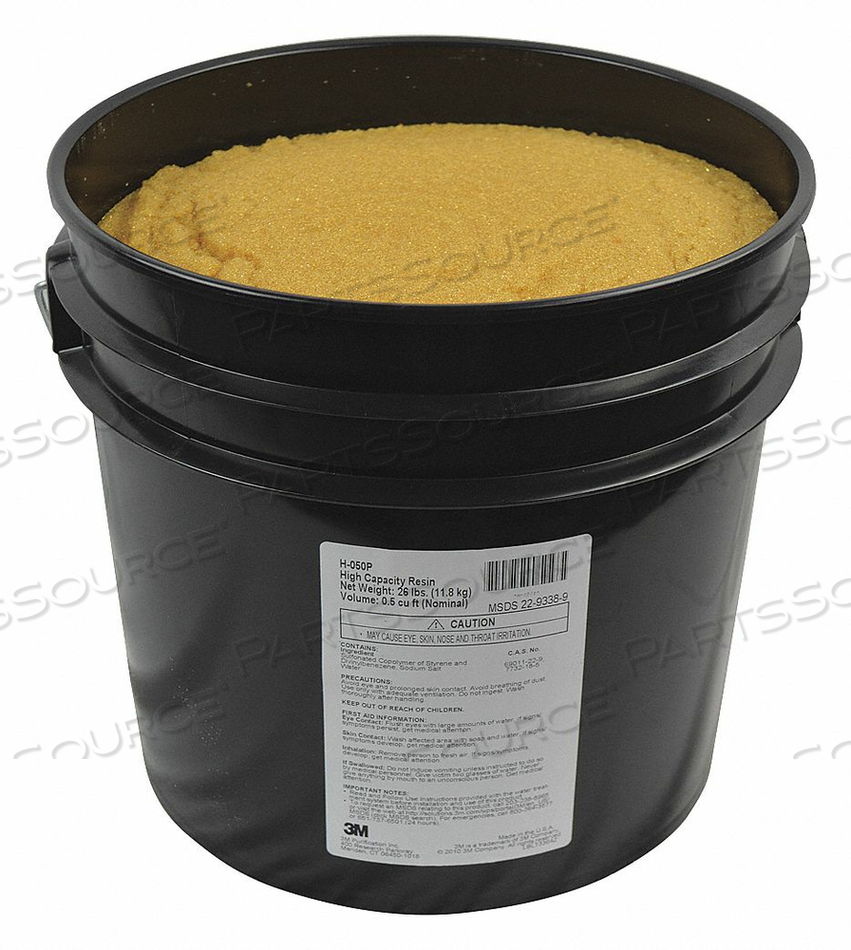 HI-CAP RESIN (CATION32) 0.5 CU FT. by 3M Consumer HI-CAP RESIN (CATION32) 0.5 CU FT. by 3M Consumer