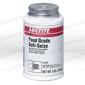 1167237 LOCTITE ANTI SEIZE LUBRICANT,FOOD GRADE ANTI-SEIZE (METAL-FREE),8 OZ BRUSH TOP by Loctite Brand