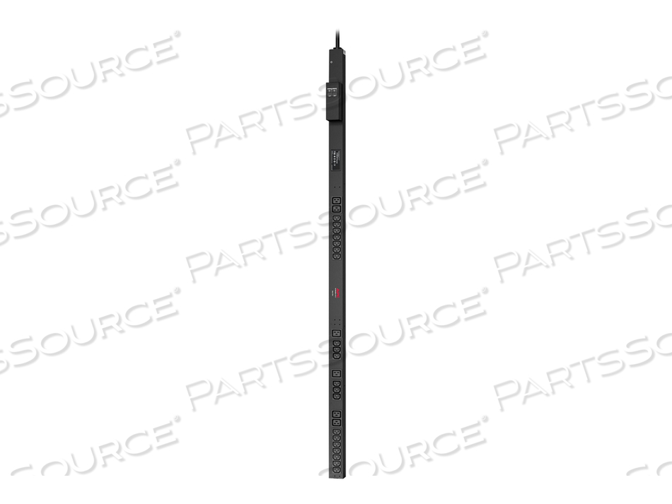BASIC RACK PDU AP6009A, POWER DISTRIBUTION UNIT (RACK-MOUNTABLE), AC 220-240 V, 7700 VA, INPUT: IEC 60309 32A, OUTPUT CONNECTORS: 26 (IEC 60 by APC / American Power Conversion