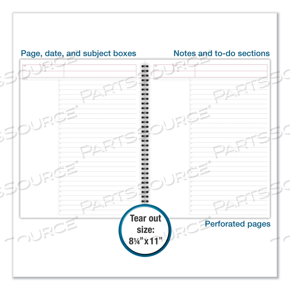 WIREBOUND GUIDED ACTION PLANNER NOTEBOOK, 1-SUBJECT, PROJECT-MANAGEMENT FORMAT, GRAY COVER, 11 X 8.5, 80 SHEETS by Cambridge WIREBOUND GUIDED ACTION PLANNER NOTEBOOK, 1-SUBJECT, PROJECT-MANAGEMENT FORMAT, GRAY COVER, 11 X 8.5, 80 SHEETS by Cambridge