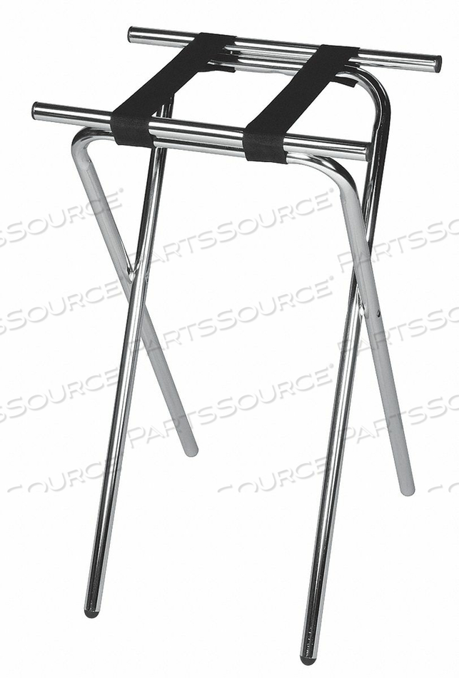 DELUXE STEEL TRAY STAND CHROME by CSL