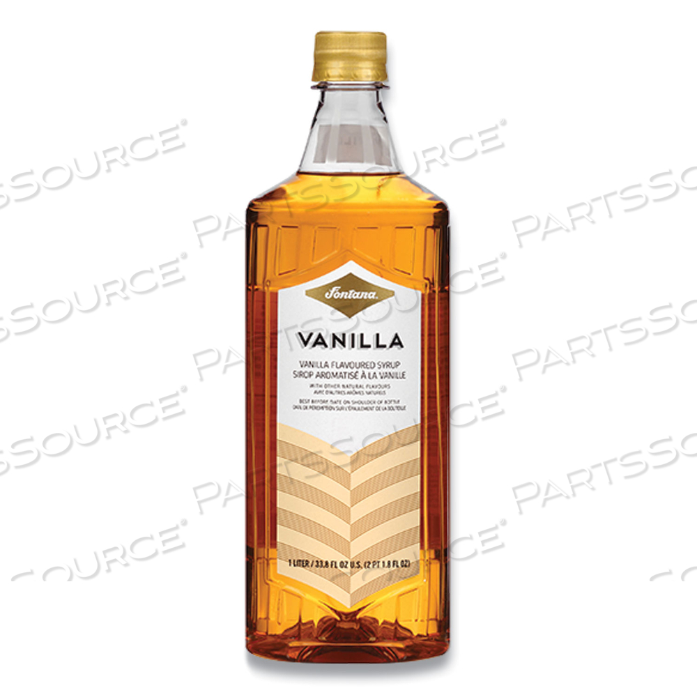 FLAVORED COFFEE SYRUP, VANILLA, 1 LITER by Fontana FLAVORED COFFEE SYRUP, VANILLA, 1 LITER by Fontana