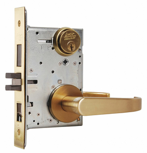 DOOR LEVER LOCKSET MECHANICAL HOTEL by Arrow