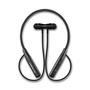 AEON+ SERIES WIRELESS BLUETOOTH 5.0 STEREO EARPHONES WITH FLEXIBLE HEADBAND, BLACK by Volkano