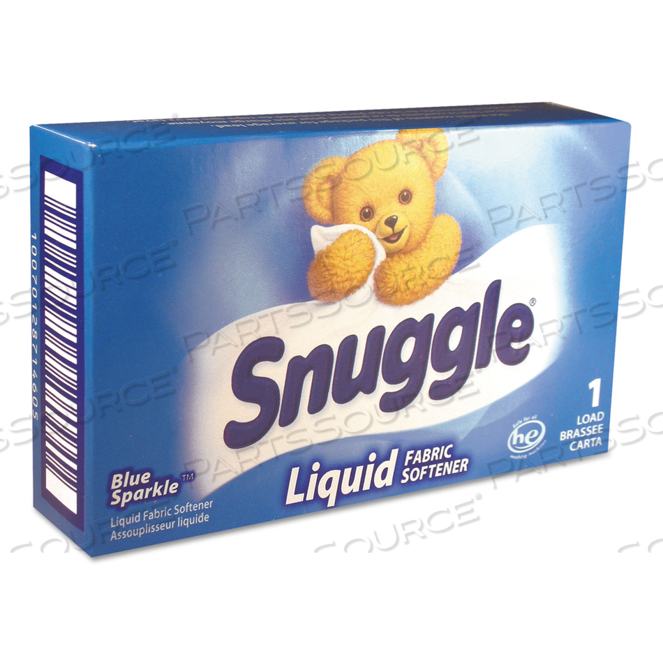 LIQUID HE FABRIC SOFTENER, ORIGINAL, 1 LOAD VEND-BOX by Snuggle LIQUID HE FABRIC SOFTENER, ORIGINAL, 1 LOAD VEND-BOX by Snuggle