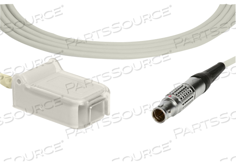 SPO2 CABLE, 3.5 FT CABLE, TPU JACKET, GRAY, LNOP 