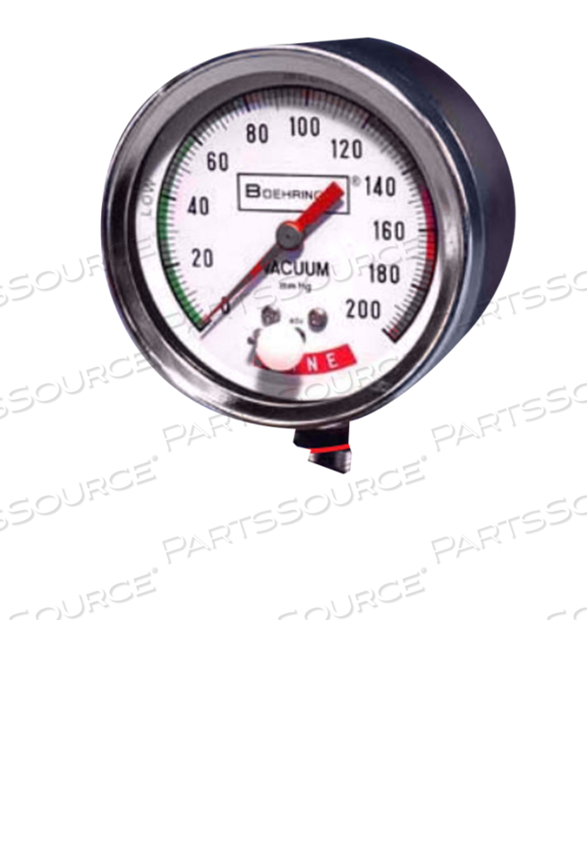 0 - 200MMHG REPLACEMENT GAUGE by Boehringer Laboratories, Inc.