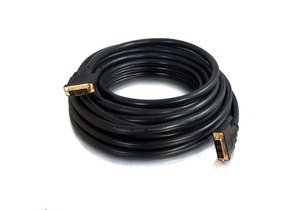 SEL VGA VIDEO CABLE, BLACK, 1 X 24 PIN DVI-D (SINGLE-LINK) MALE DIGITAL VIDEO, 1 X 24 PIN DVI-D (SINGLE-LINK) MALE DIGITAL VIDEO, COPPER CON by Legrand AV (C2G) SEL VGA VIDEO CABLE, BLACK, 1 X 24 PIN DVI-D (SINGLE-LINK) MALE DIGITAL VIDEO, 1 X 24 PIN DVI-D (SINGLE-LINK) MALE DIGITAL VIDEO, COPPER CON by Legrand AV (C2G)