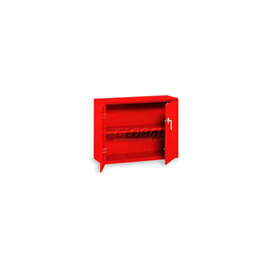 HANDY CABINET W/LOWER HANDLE PLACEMENT, 36"W X 13"D X 27"H, TEXTURED CHERRY RED by Equipto