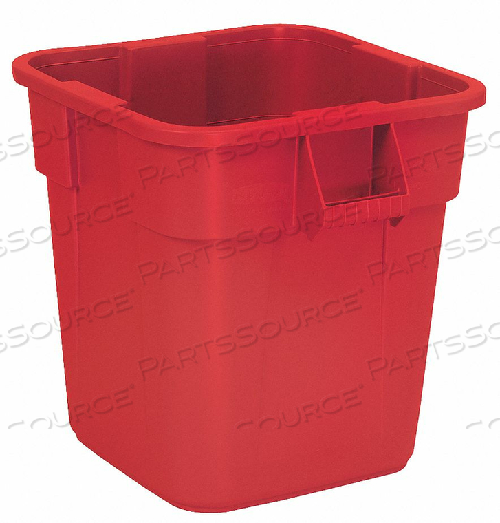 D1928 UTILITY CONTAINER 28 GAL. RED by Rubbermaid Medical Division