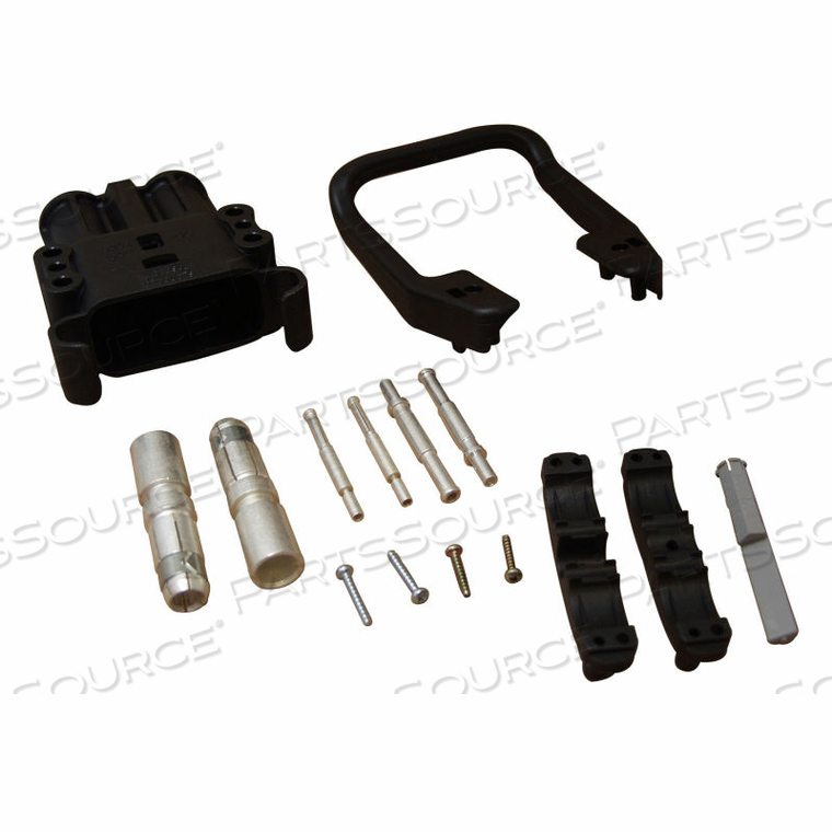 APP BATTERY CONNECTOR DIN A320 FEMALE CONNECTOR WITH 70MM CONTACTS, 4 AUX & HANDLE by TVH Parts APP BATTERY CONNECTOR DIN A320 FEMALE CONNECTOR WITH 70MM CONTACTS, 4 AUX & HANDLE by TVH Parts