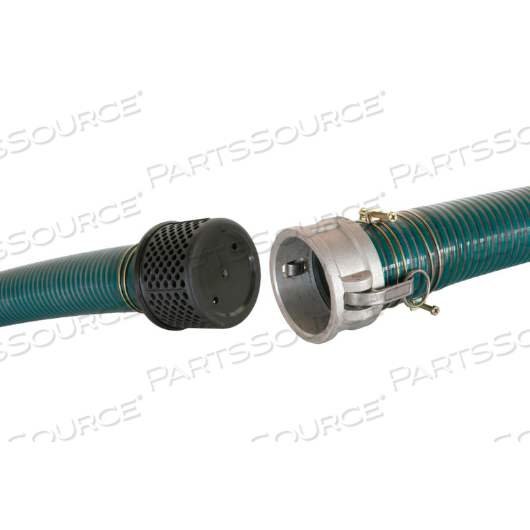 3" SUCTION HOSE KIT - 25'L, ALUMINUM CAMLOCK by Be Pressure Washer Supply Inc. 3" SUCTION HOSE KIT - 25'L, ALUMINUM CAMLOCK by Be Pressure Washer Supply Inc.