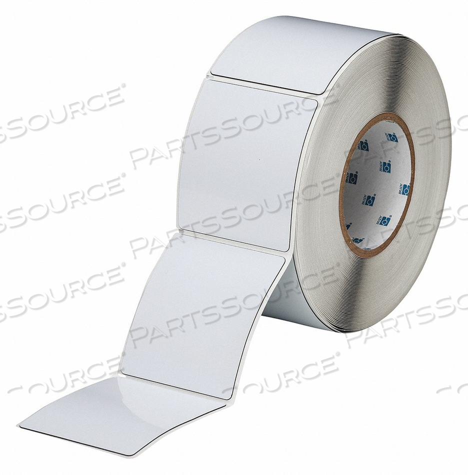 THERM TRANSFER LABEL POLY 3.5X3 by Brady Americas THERM TRANSFER LABEL POLY 3.5X3 by Brady Americas