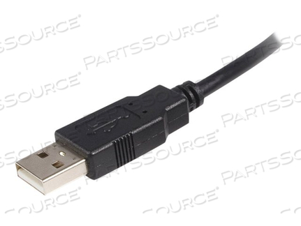 THIS 1FT USB CABLE FEATURES ONE USB A MALE CONNECTOR AND ONE USB B MALE CONNECTO by StarTech.com Ltd.