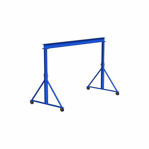 ADJUSTABLE HEIGHT STEEL GANTRY CRANE, 15'W X 9'-12'H, 4000 LB. CAPACITY by Gorbel, Inc.