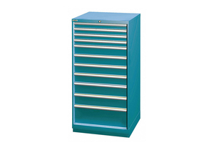 G8236 MOD DRWR CAB 59-1/2 H 11 DRWR CLSSC BLUE by Lista