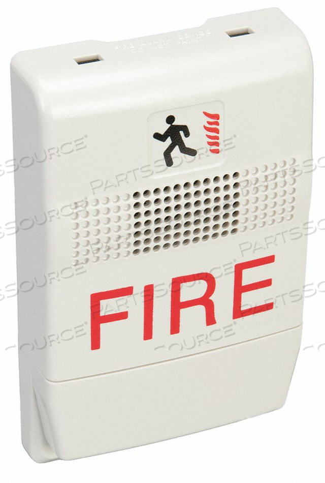 HORN MARKED FIRE WHITE by Edwards Signaling HORN MARKED FIRE WHITE by Edwards Signaling