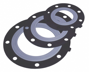 FLANGE GASKET 6 PIPE SIZE BOLT HOLES 8 by Asahi