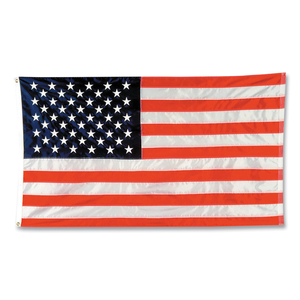 INDOOR/OUTDOOR U.S. FLAG, 96" X 60", NYLON by Integrity Flags