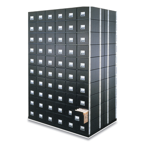 BANKERS BOX STAXONSTEEL, DRAWER CABINET, FOR LETTER, BLACK by Bankers Box