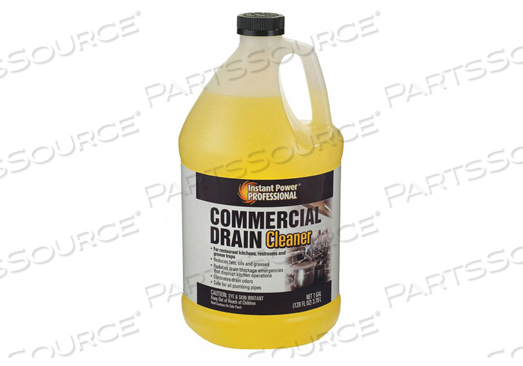 COMMERCIAL DRAIN CLEANER 1 GAL. BOTTLE by Instant Power Professional