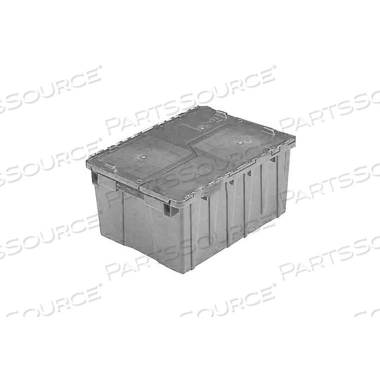 ORBIS FLIPAK DISTRIBUTION CONTAINER FP143 - 21-7/8 X 15-3/16 X 9-15/16 GRAY by Lewisbins ORBIS FLIPAK DISTRIBUTION CONTAINER FP143 - 21-7/8 X 15-3/16 X 9-15/16 GRAY by Lewisbins