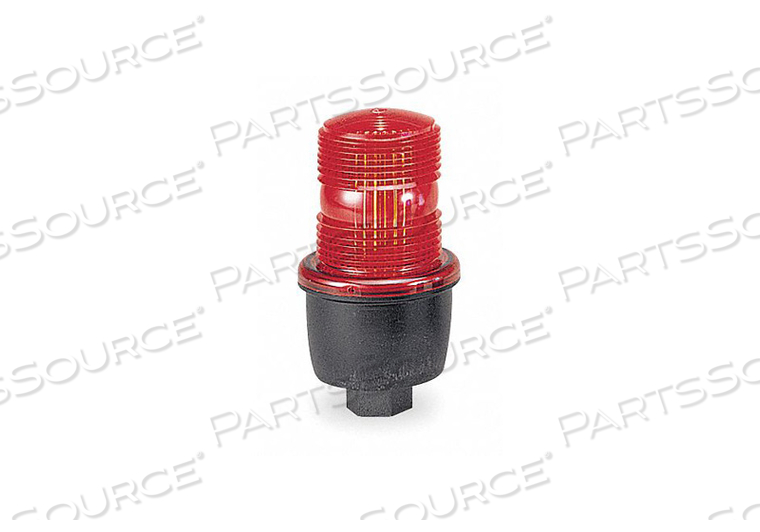 LOW PROFILE WARNING LIGHT LED RED 24VDC by Federal Signal