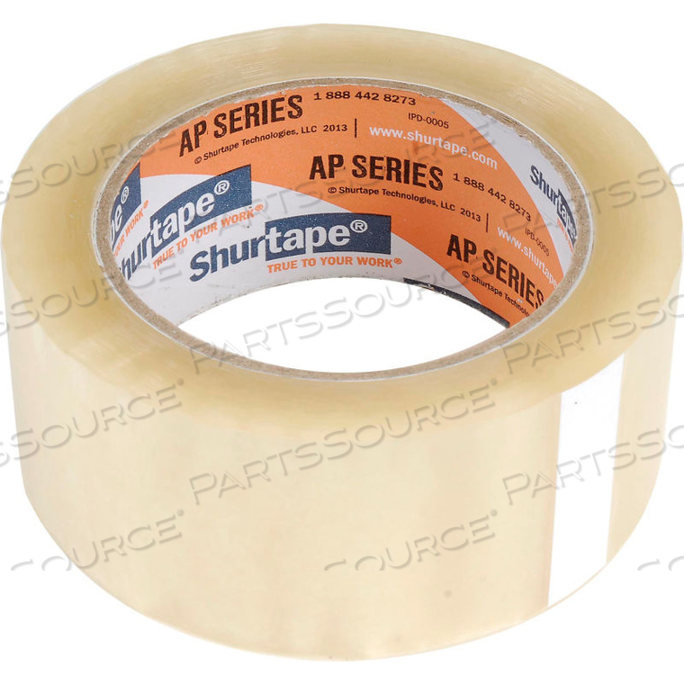 AP 101 CARTON SEALING TAPE 2" X 110 YDS. 1.6 MIL CLEAR by Shurtape AP 101 CARTON SEALING TAPE 2" X 110 YDS. 1.6 MIL CLEAR by Shurtape