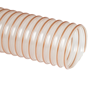 DUCTING HOSE 25 FT L CLEAR by Flexaust Co. Inc.