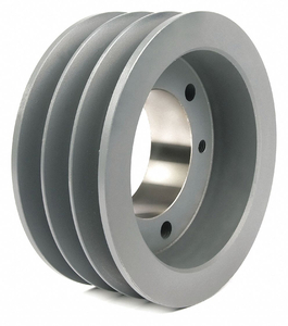 STANDARD V-BELT PULLEY, BUSHED BORE, 3 GROOVE, 10.4 IN OD, FOR C/CX BELT SECTION by TB Wood's