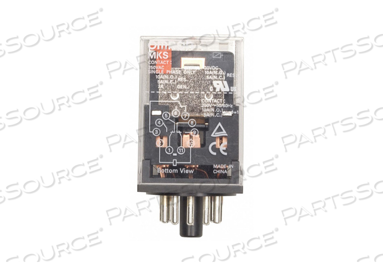 H7945 GEN PURPOSE RELAY 8 PIN OCTAL 240VAC by Omron - Electronic Division