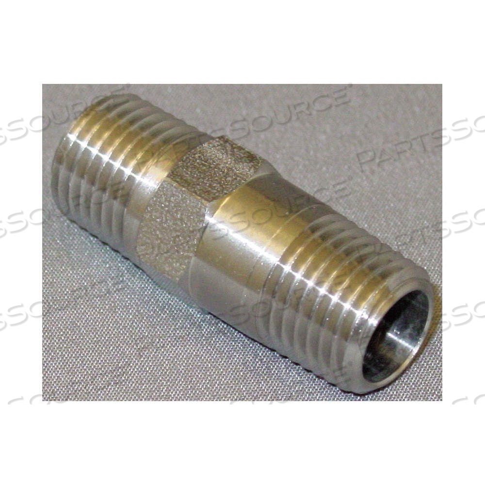 PISTON SPRING CHECK VALVE, PISTON, INLINE VALVE BODY, 1/4 IN PIPE SIZE, MNPT X MNPT by Approved Vendor PISTON SPRING CHECK VALVE, PISTON, INLINE VALVE BODY, 1/4 IN PIPE SIZE, MNPT X MNPT by Approved Vendor