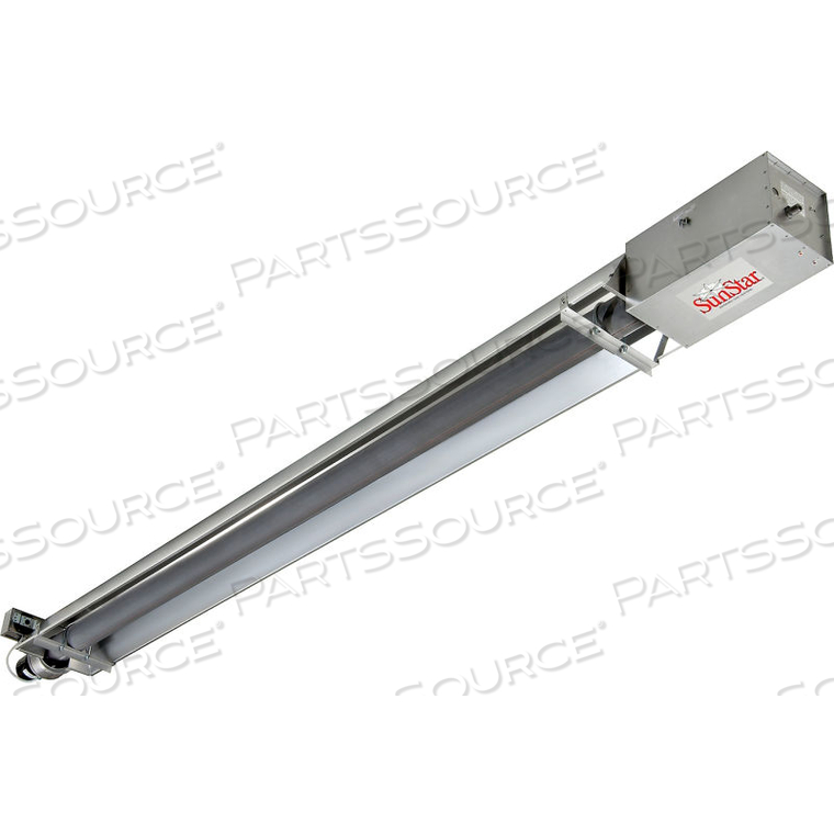 NATURAL GAS INFRARED HEATER STRAIGHT TUBE VACUUM TOUGH GUY - - 50000 BTU by Sunstar Heating Products Inc